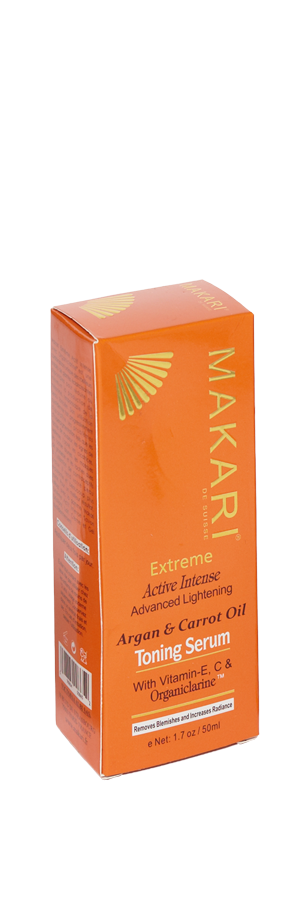 Makari Extreme Carrot &amp; Argan Serum 1.7 fl. oz / 50mL Makari