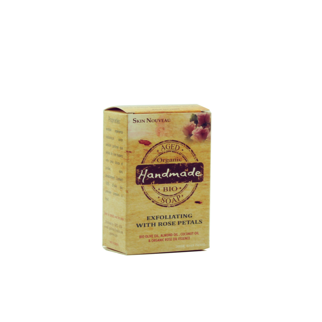 Skin Nouveau Handmade Bio Rose Soap 7oz/200g Skin nouveau