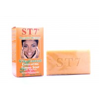 ST7 Vita Carrot Exfoliating Toning Soap Organic Beauty with Vitaclaire &amp; Kernel Peach Powder 7.0oz ST7