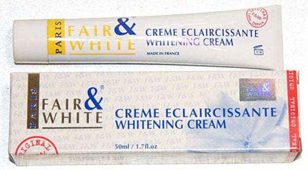 Fair &amp; White Whitening Creme Eclaircissant 50ml 1.76oz FAIR &amp; WHITE ORIGINAL