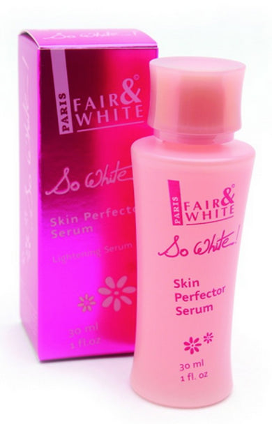 Fair &amp; White So White Skin Protector Serum 1 oz / 30ml Fair &amp; White So White
