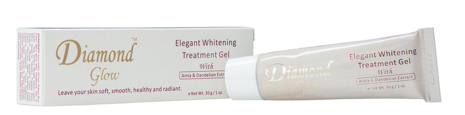 Diamond Glow Elegant Whitening Treatment Gel 1 oz (Pack of 2) Diamond Glow