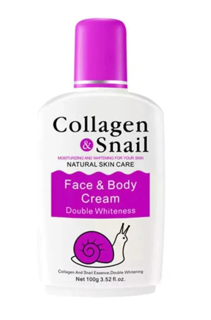 COLLAGEN SNAIL NATURAL SKIN CARE FACE &BODY CREAM RoyalGlow Organics