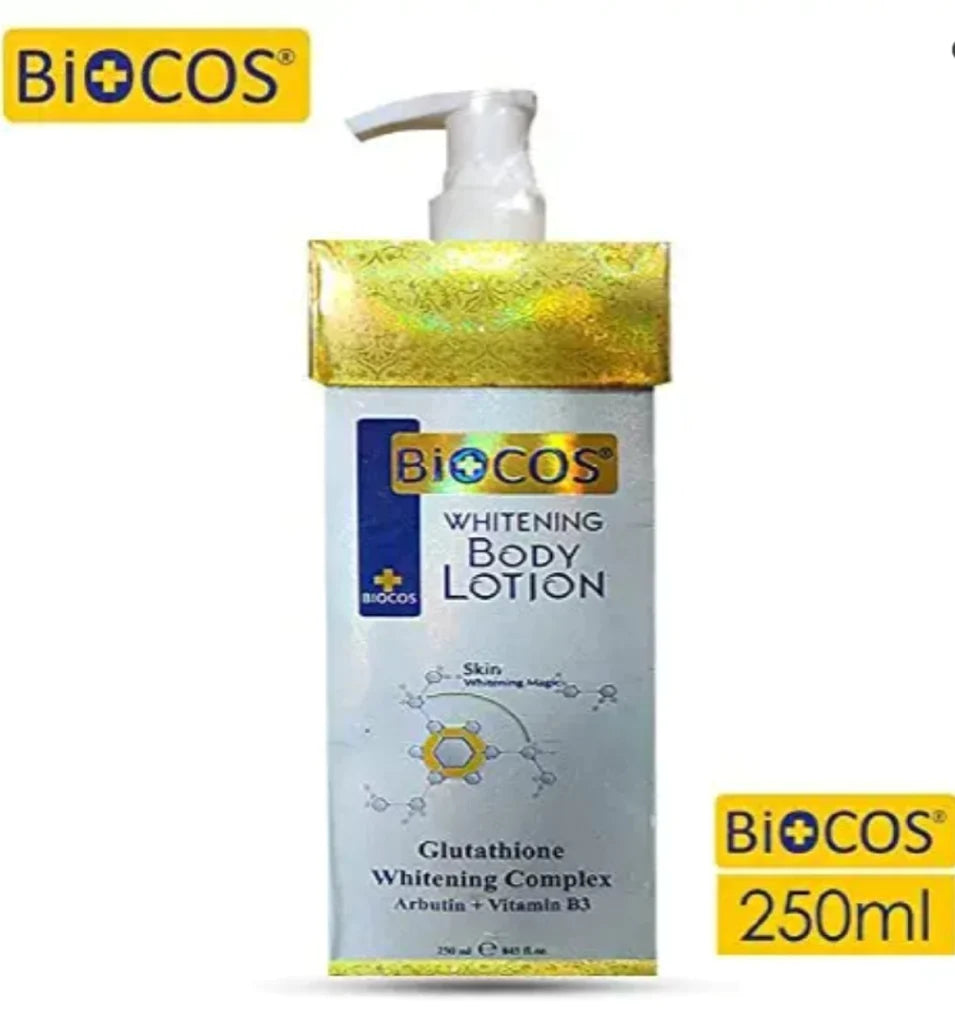 Biocos Whitening Body Lotion With Arbutin + Vitamin B3 GLUTAMASTER