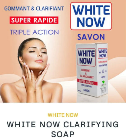 WHITE NOW SOAP SUPER RAPIDE TRIPLE ACTION WHITE NOW