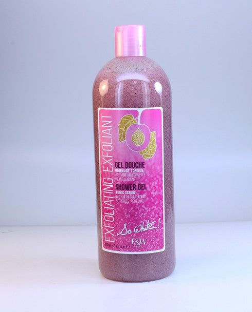 Fair &amp; White So White Exfoliating Body Wash 31.8 oz Fair &amp; White So White
