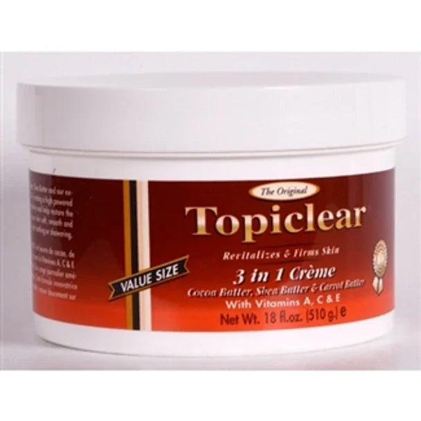 Topiclear 3 in 1 Jar Cream 18 oz / 510 g Topiclear