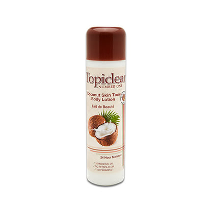 Topiclear Coconut Skin Tone Body Lotion 16.8 OZ Topiclear