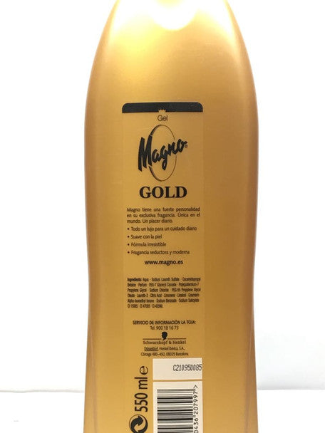 Magno Gold Body Wash 18.5 oz magno
