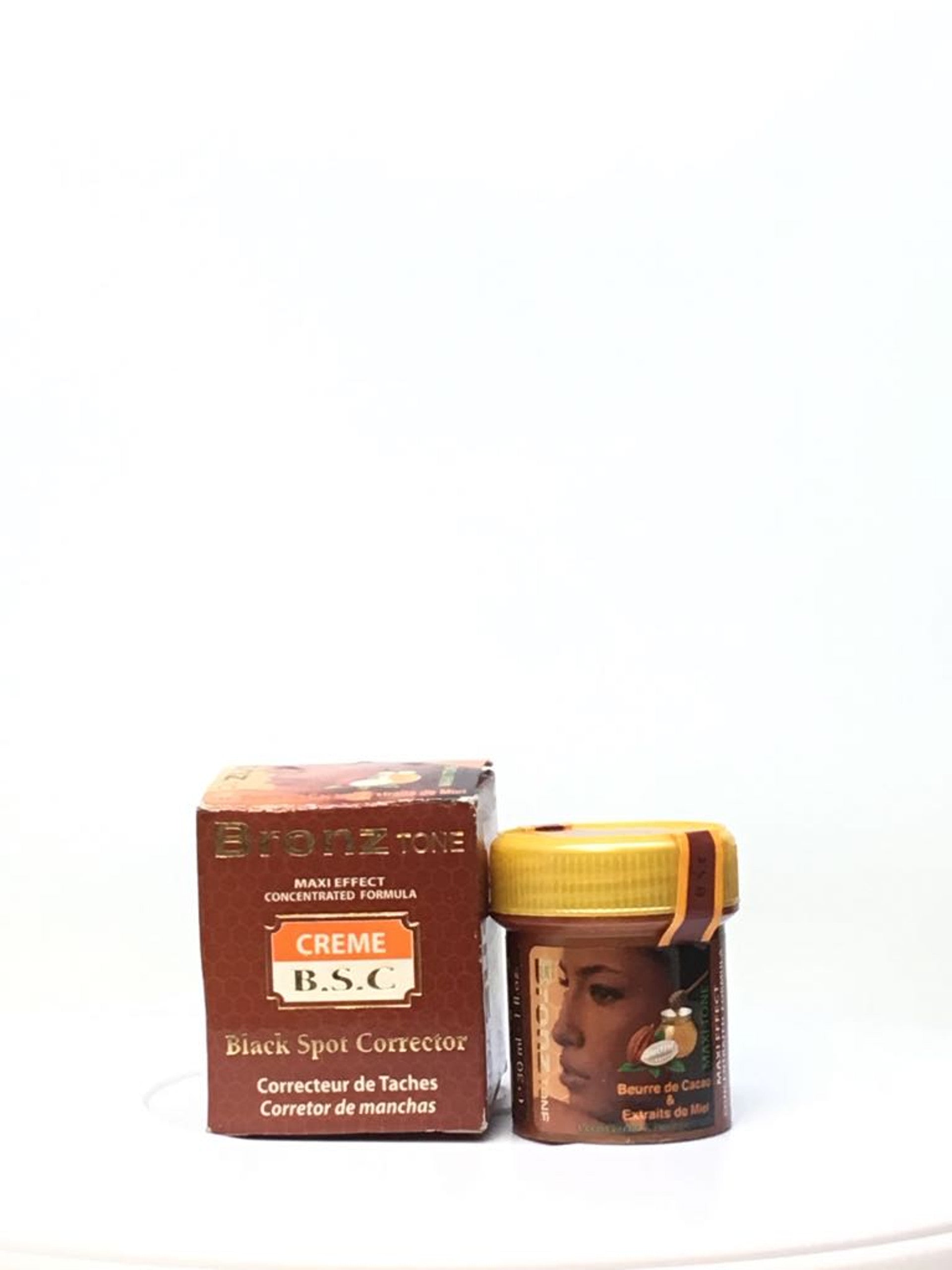 Bronz Tone Black Spot Corrector Jar Cream 1 oz Bronz Tone