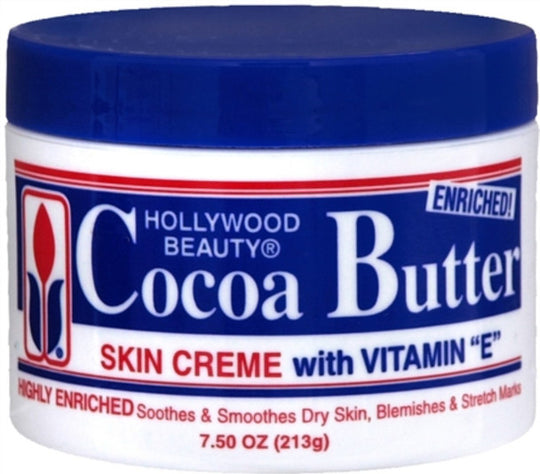 Hollywood Beauty Cocoa Butter Skin Creme 7.50 oz HOLLYWOOD BEAUTY
