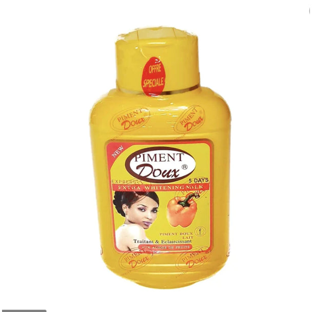 PIMENT DOUX CONCENTRATED EXTRA WHITENING MILK + SOAP +SERUM +DARK SPOT REMOVER FACE CREAM 4 PIC SET PIMENT DOUX