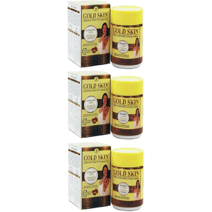 Gold Skin Clarifying Body Cream with Argan Oil 140ml Lot of 3 Gold skin