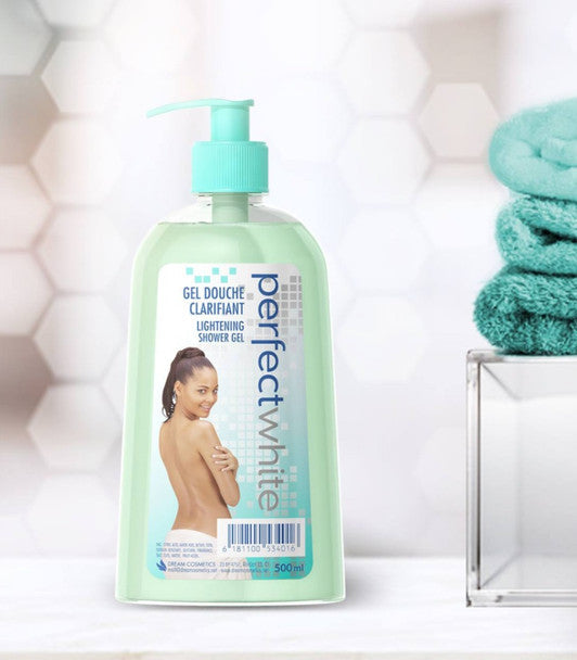 Perfect White Lightening Shower Gel 500ml Perfect White