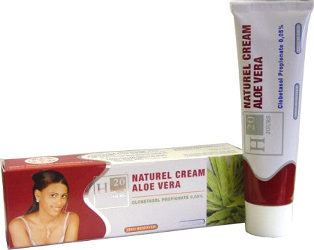 Pack Of 10 H20 Jours Naturel Cream Aloe Vera 50g H20