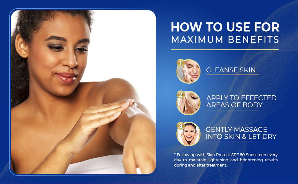 Fair &amp; White Exclusive Whitenizer Cream (Tube) Whitenizer Lightening 1.7oz / 50ml Fair &amp; White Exclusive