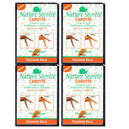 Nature Secréte Lightening Carrot Soap 350g (3 pack) Nature secret