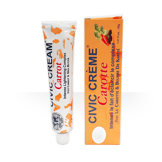 Civic Carrot Intense Lightening Cream (Hologram Tube) 1.41 oz / 40 g Civic