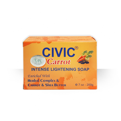 Civic Carrot Intense Lightening Soap 7 oz / 200g Civic