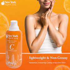 New York Bright &amp; Lovely Lightening Lotion Vitamin C 13.5 Oz / 400 Ml New York fair and lovely