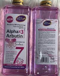 Veetgold Active Whitening Face and Body Alpha X3 Arbutin 1000ml VEETGOLD