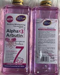 Veetgold Active Whitening Face and Body Alpha X3 Arbutin 1000ml VEETGOLD