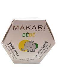 Makari Soap for BeBe with Calendula,Shea Butter and Sweet Almond Oil 5.8oz / 165g Makari