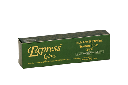 Express Glow Triple Fast Lightening Tube Gel 1 oz / 30 ml x1 Pack Express glow