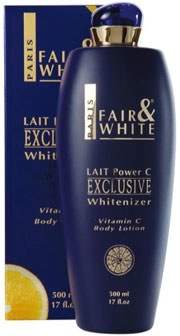 Fair &amp; White Exclusive Whitenizer Lotion Vit-C 17 oz / 500 ml Fair &amp; White Exclusive