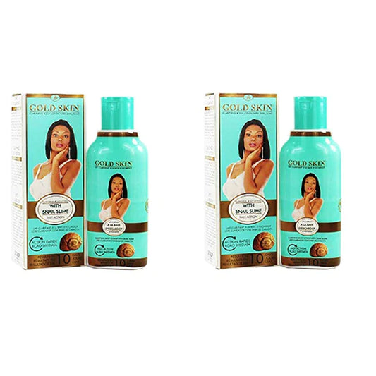Gold Skin Body Lotion Snail Slime 250 ML (2 PACK) Gold skin