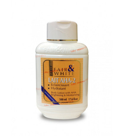 Fair &amp; White Lait AHA-2 Body Lotion 17 oz / 485 ml FAIR &amp; WHITE ORIGINAL