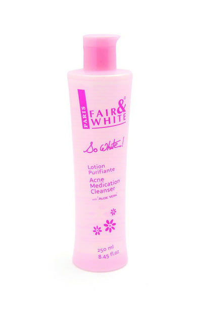 Fair &amp; White So White Acne Medication Cleanser 250 ml fair and white so white
