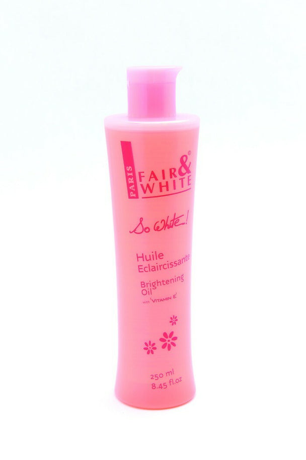 So White Brightening Oil with Vit-E 8.45 oz / 250ml Fair & White So White