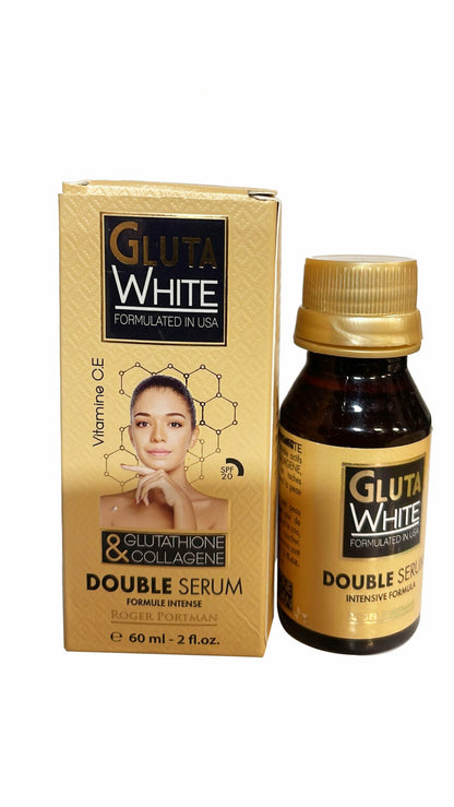 Gluta White Glutathione &amp; Collagen Whitening Lotion 16.9floz (3 PACK) Gluta white