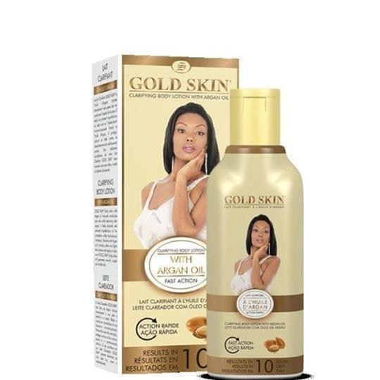 Gold Skin Fast action Clarifying Body Lotion with Argan Oil 15.21oz/450ml Gold skin