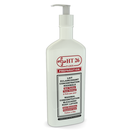 HT26 Preperation Maximal Concentration Bleaching Body Lotion 500 ml HT26