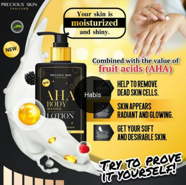AHA BODY BOOSTER LOTION Action miracle