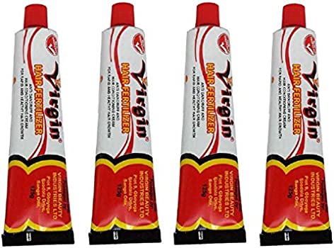 Virgin Hair Fertilizer Anti Dandruff &amp; Conditioning Cream 125g / 4.40 oz ZOYSH EDGE