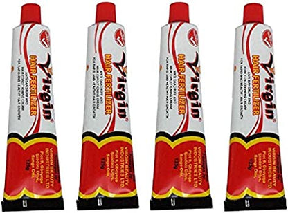 Virgin Hair Fertilizer Anti Dandruff &amp; Conditioning Cream 125g / 4.40 oz ZOYSH EDGE