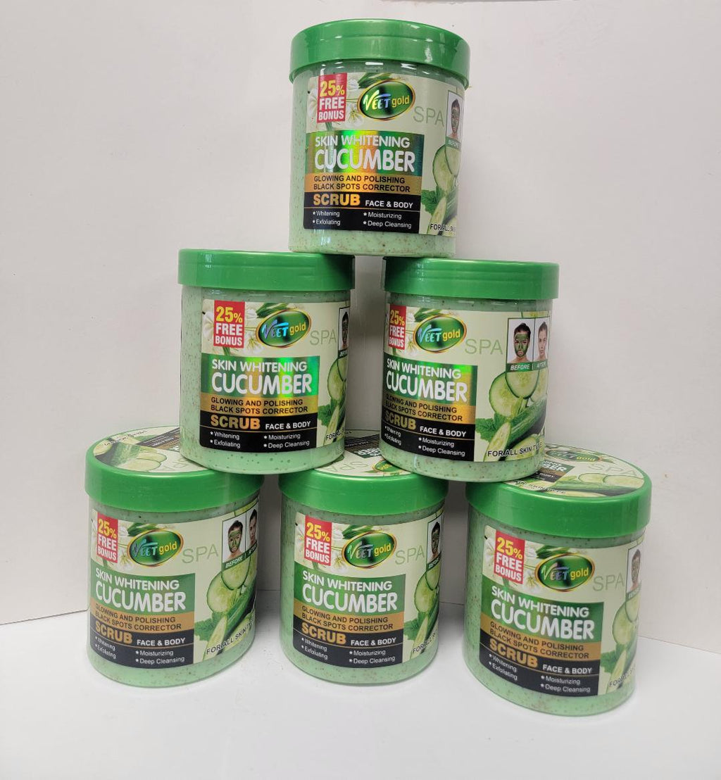 Veetgold Skin Skin Glowing & Polishing Black Sports Corrector Scrub VEETGOLD