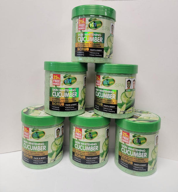 Veetgold Skin Skin Glowing & Polishing Black Sports Corrector Scrub VEETGOLD