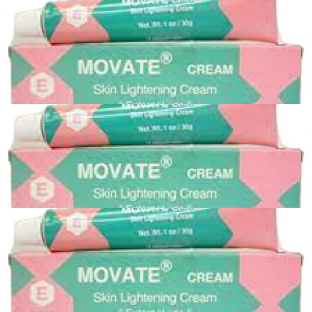 MOVATE  Movate Lightening Cream 30g Tube (3 Pack) movate