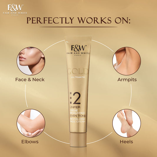 Fair & White Gold Fair & White Gold Revitalizing Step 2 Fade Cream -Unifier - 50ml / 1.7 oz Cream #2 Fade Revitalizing 1.7oz / 50ml Fair & White Gold