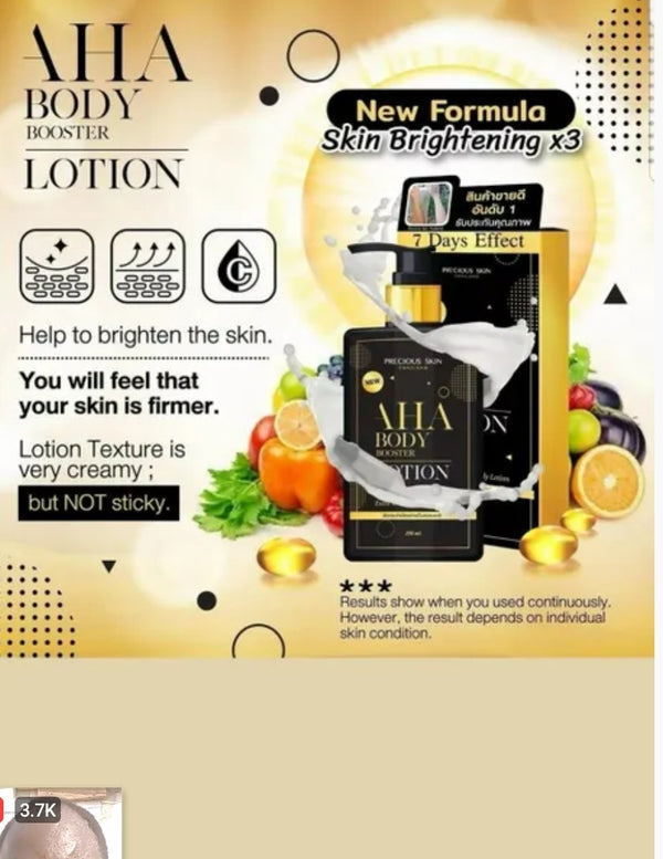AHA BODY BOOSTER LOTION Action miracle