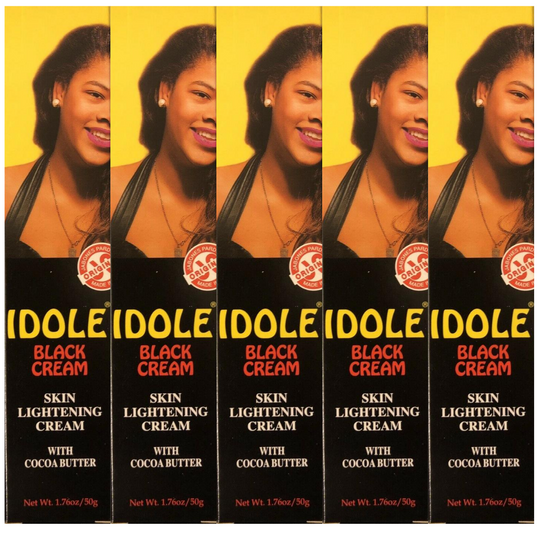 IDOLE Black Lightening Cream (Pack of 5) idole