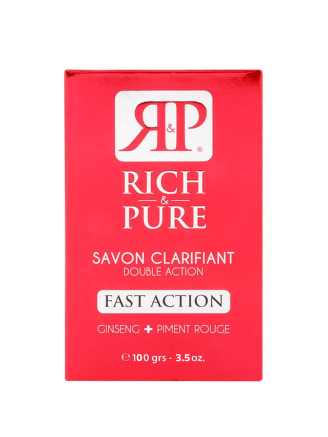 Rich pure fast double action lightening soap - LadyBeebe