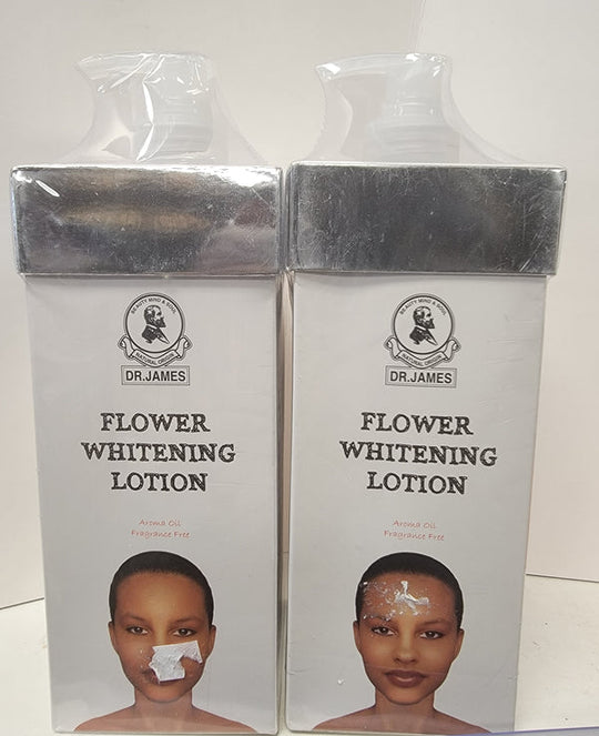 Dr James flower whitening lotion 500ml RoyalGlow Organics