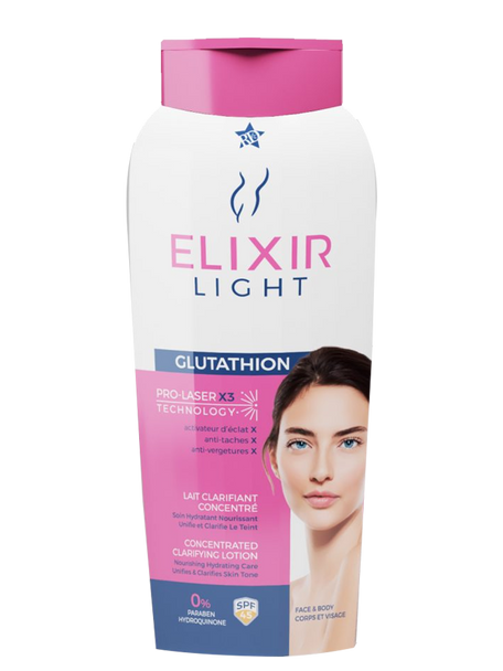 elixir light glutathione lotion Elixir light lotion 250 ml
