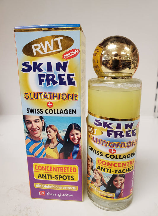 SKIN FREE OIL SUPER WHITENING SERUM RESULT WITH 24 HOURS Skin free