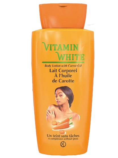 Vitamin White Body Milk With Carrot Oil 450ml Vitamin White